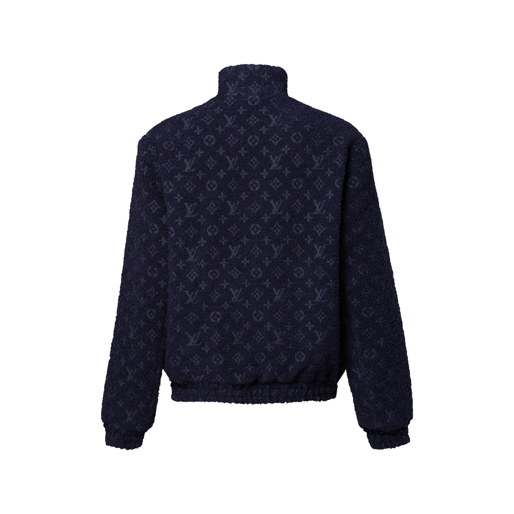 Reversible Monogram Fleece Bomber - Luxury Blue | LOUIS VUITTON